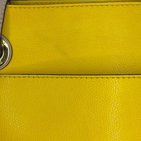 Michael Kors Bright Yellow Tote - Picture 4 of 13